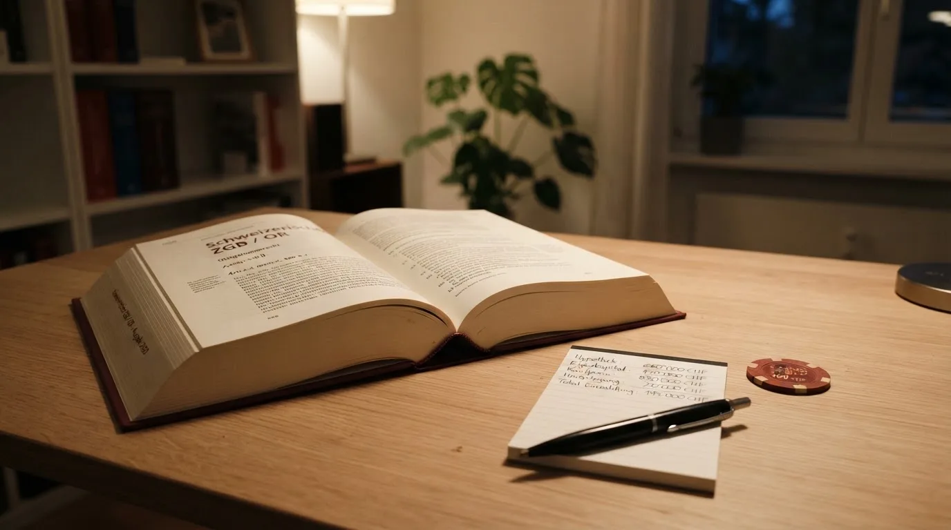 Amtliches Schreiben mit Stempel auf einem Schreibtisch neben einem Gesetzbuch — bitcoin cash casino vergleich
